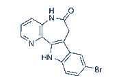 1-Azakenpaullone chemical structure