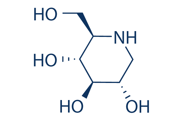 1-Deoxynojirimycin chemical structure