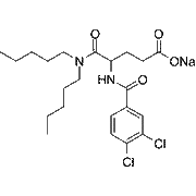 Lorglumide sodium salt