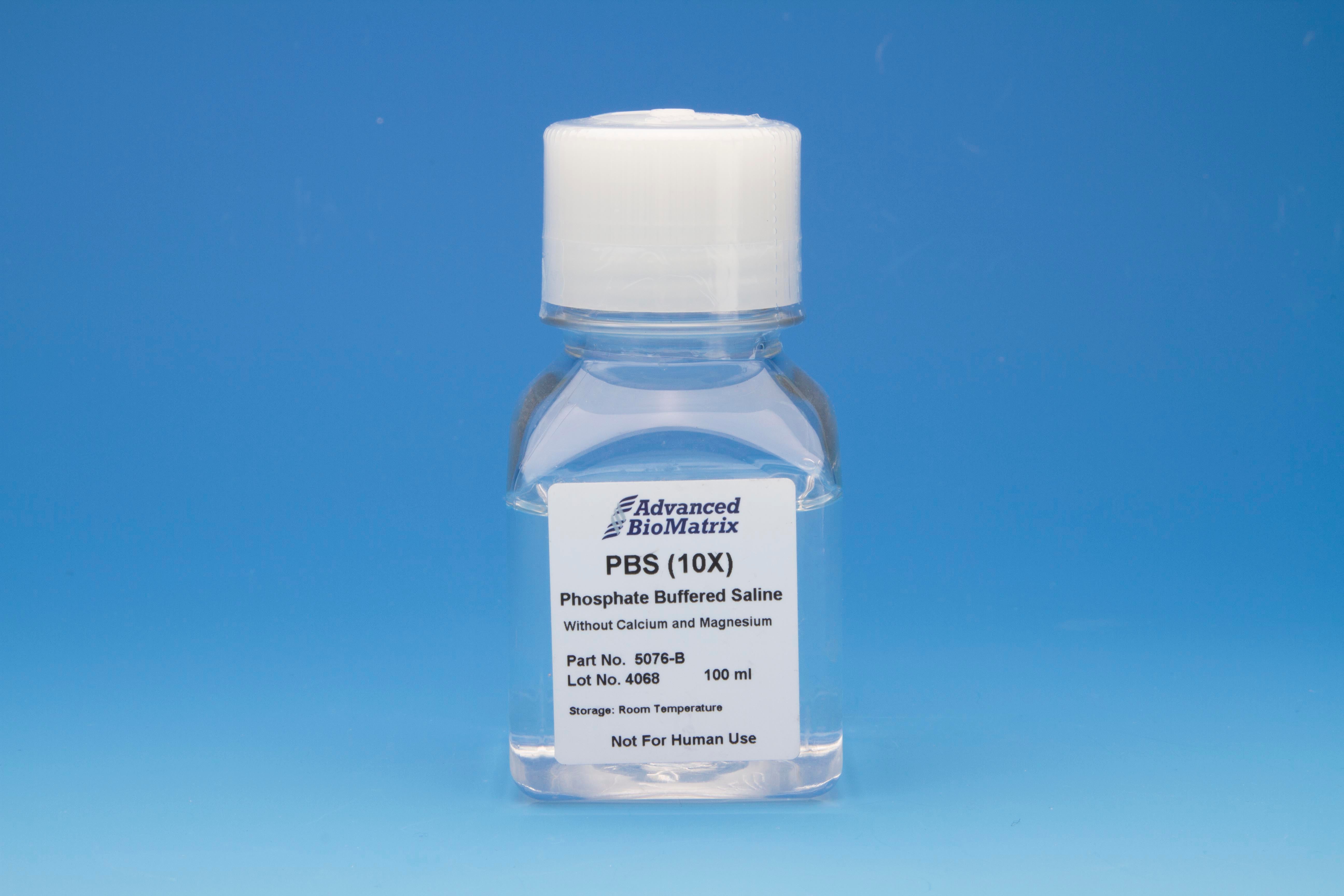 Phosphate Buffered Saline (PBS), 10X, 100 mL