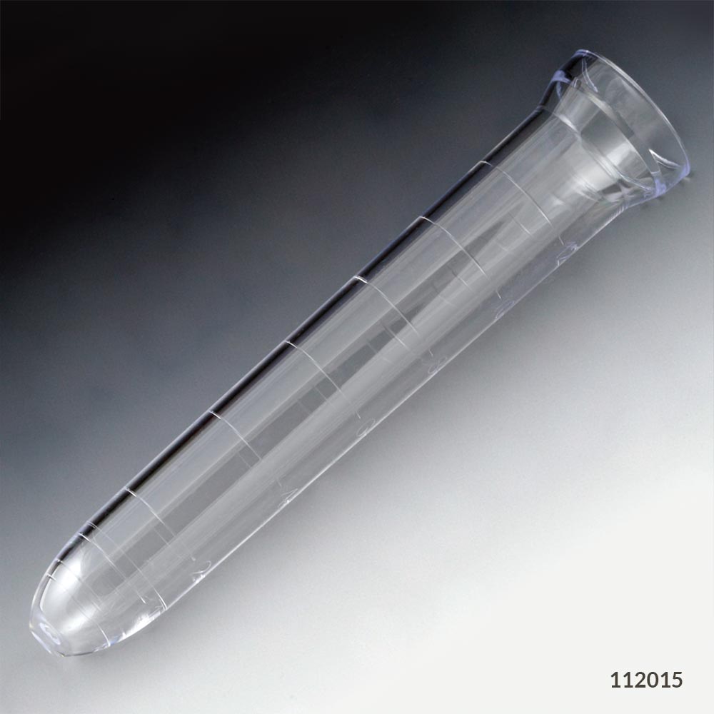 Tube, Urine Centrifuge, 12mL with Flared Top, PS, Kova Type, Graduated, 1000/Bag, 2 Bags/Unit