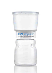 EZLabpure™ Sterile Disposable Bottle Top Vacuum Filter Units with 0.45 µm PES Membrane for Prefiltration or Clarification, 500 mL, 12/CS