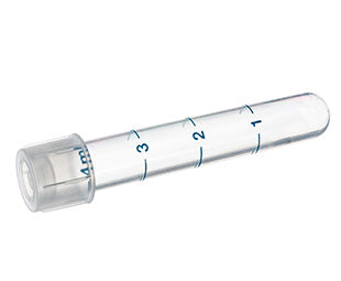 TUBE, 5 ML, PP, 12/75 MM, ROUND BOTTOM,  - Polystyrene Tubes Two Position Vent Stopper - Greiner Bio-One