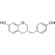 (3R)-7-hydroxy-3-(4-hydroxybenzyl)chromane