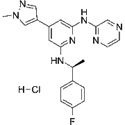 Ilginatinib hydrochloride