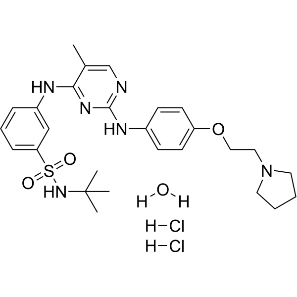Fedratinib hydrochloride hydrate