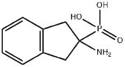 2-aminoindan-2-phosphonic acid