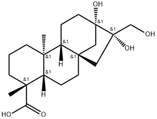 ent-13,16β,17-Trihydroxykauran-19-oic acid