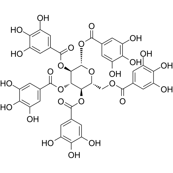 1,2,3,4,6-pentagalloylglucose