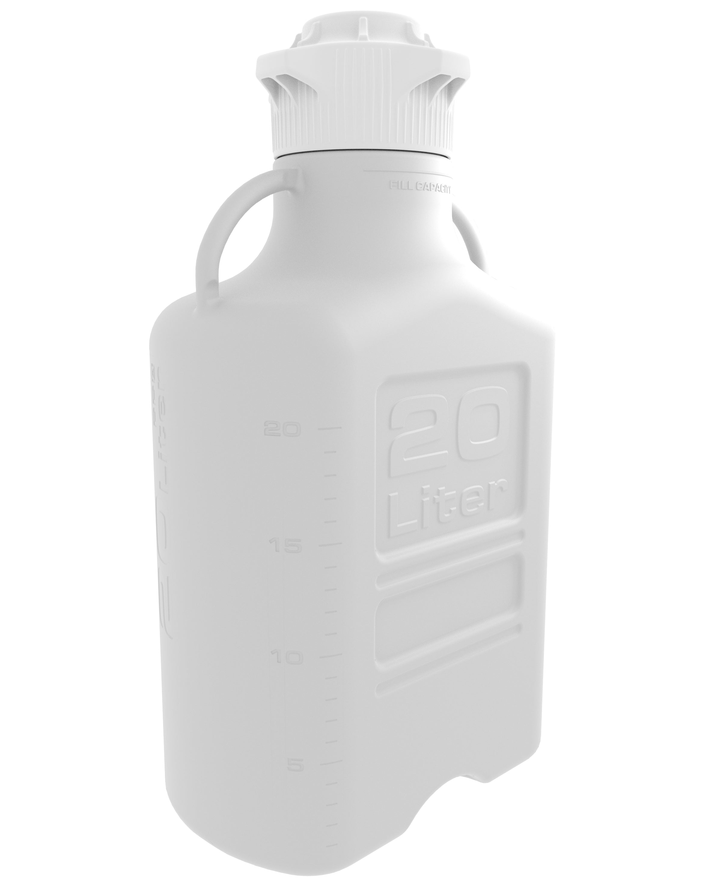 PP Carboy 20L with VersaCap120. 1/case - 155-3121-OEM