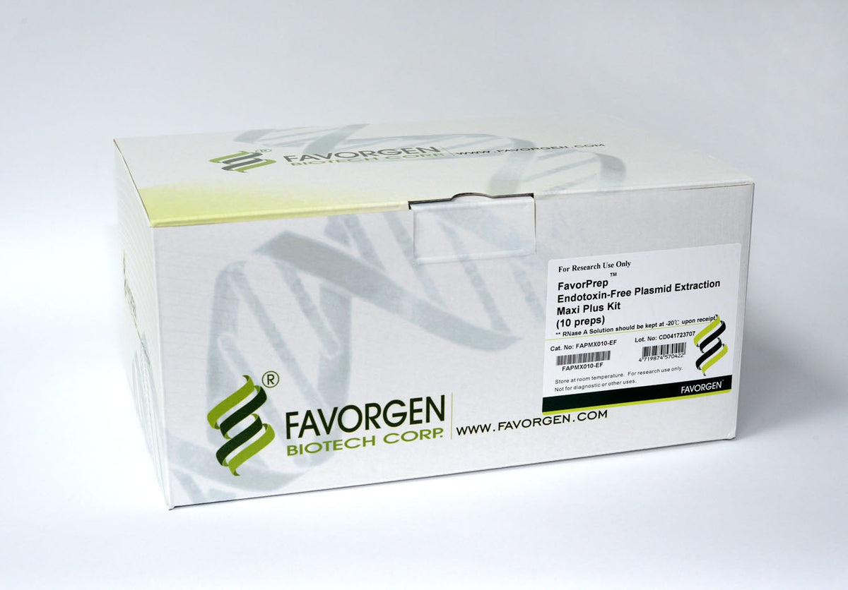 FavorPrep™ Endotoxin-Free Plasmid Extraction Maxi Plus Kit