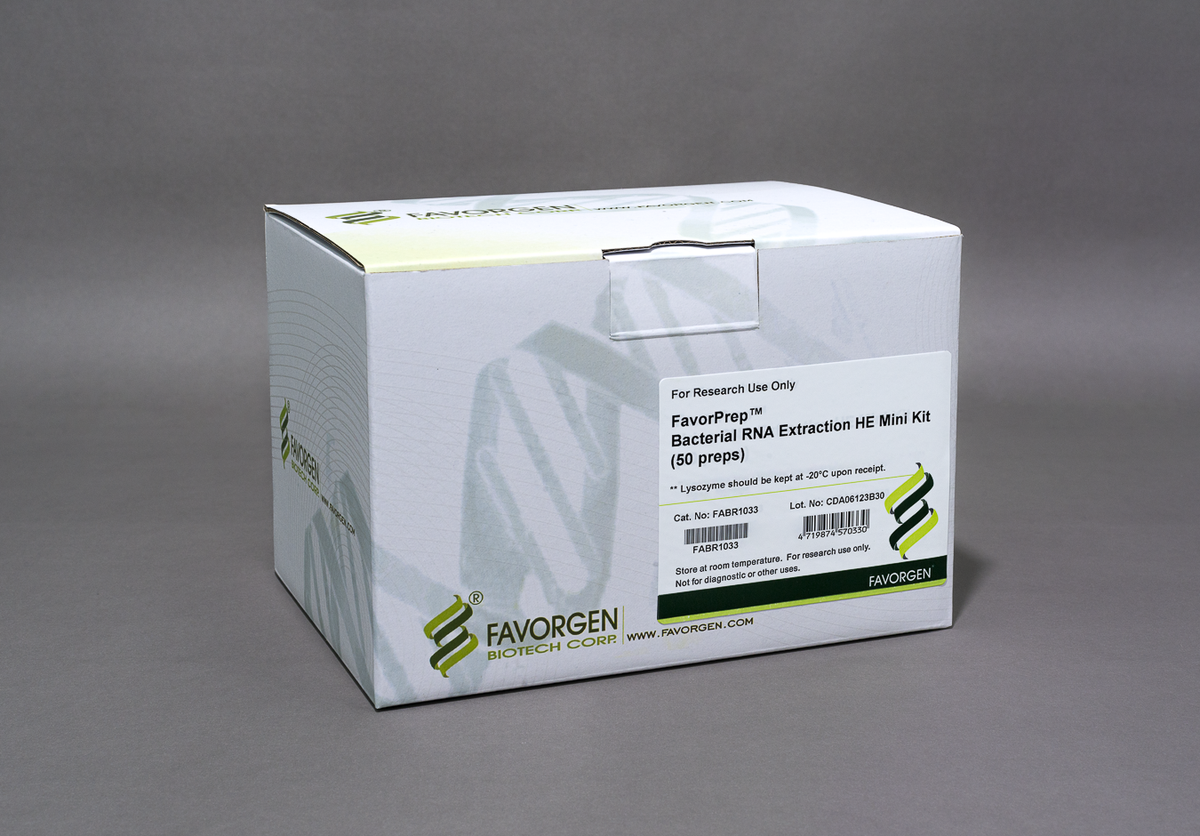 FavorPrep™ Bacterial RNA Extraction HE Mini Kit