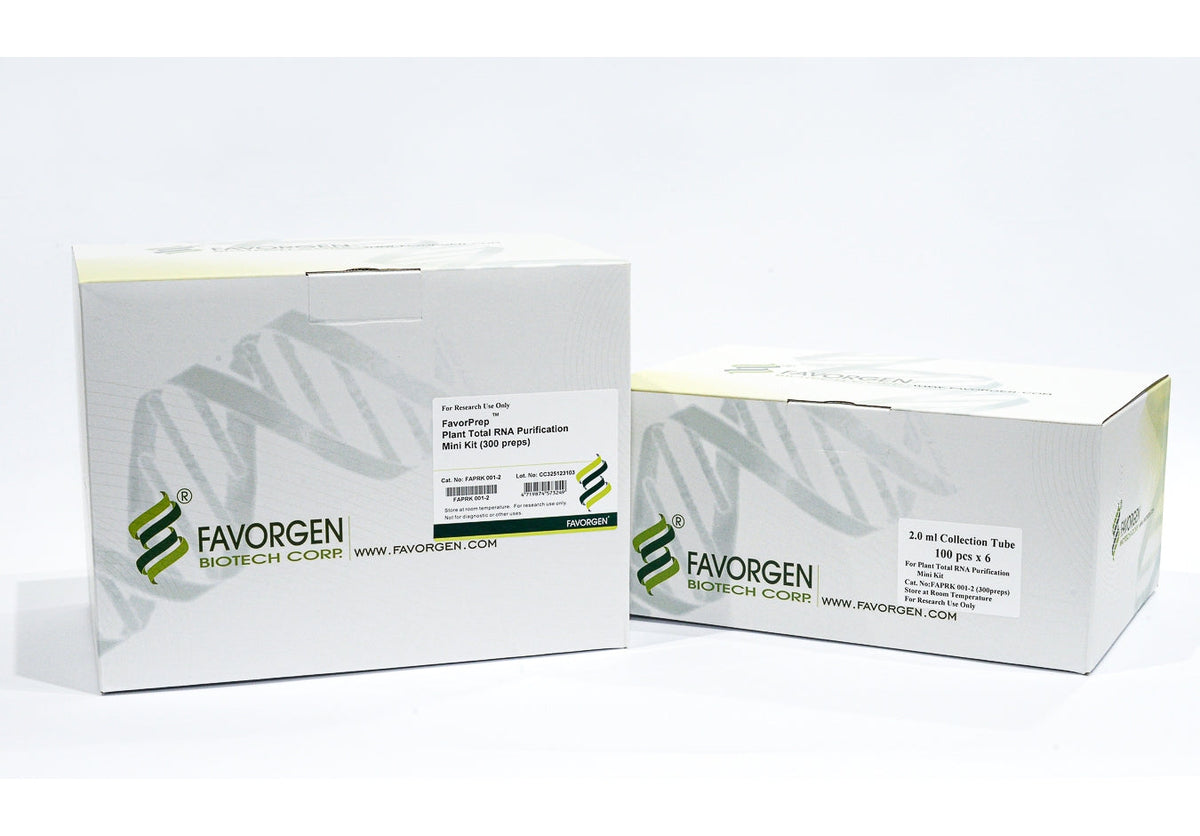 FavorPrep™ Plant Total RNA Extraction Mini Kit