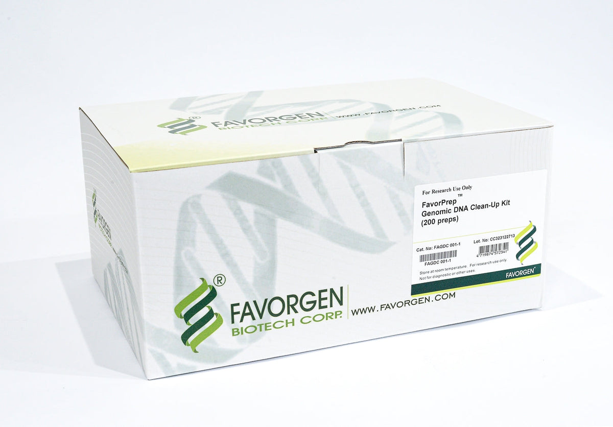 FavorPrep™ Genomic DNA Clean Up Mini Kit