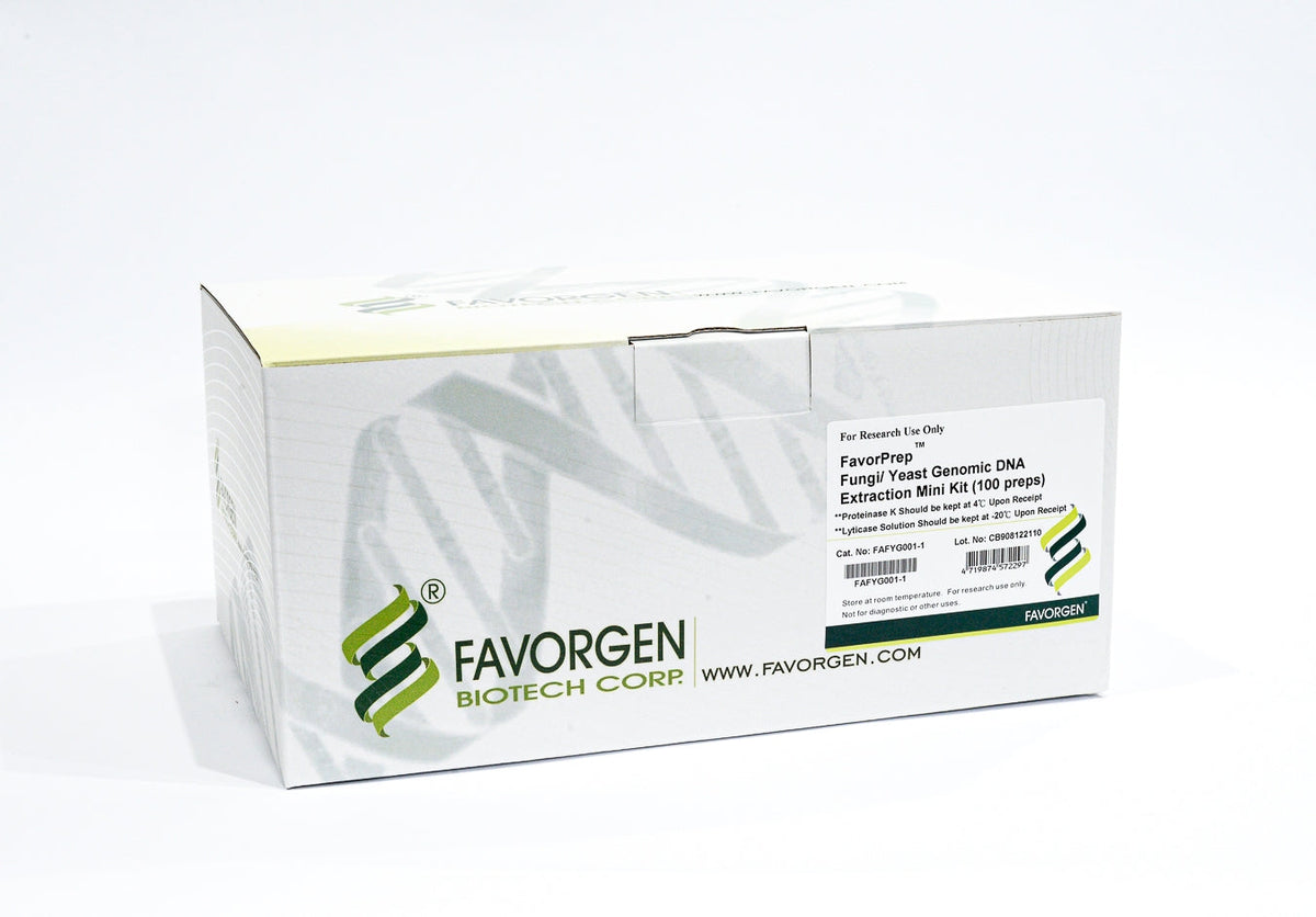 FavorPrep™ Fungi/Yeast Genomic DNA Extraction Mini Kit