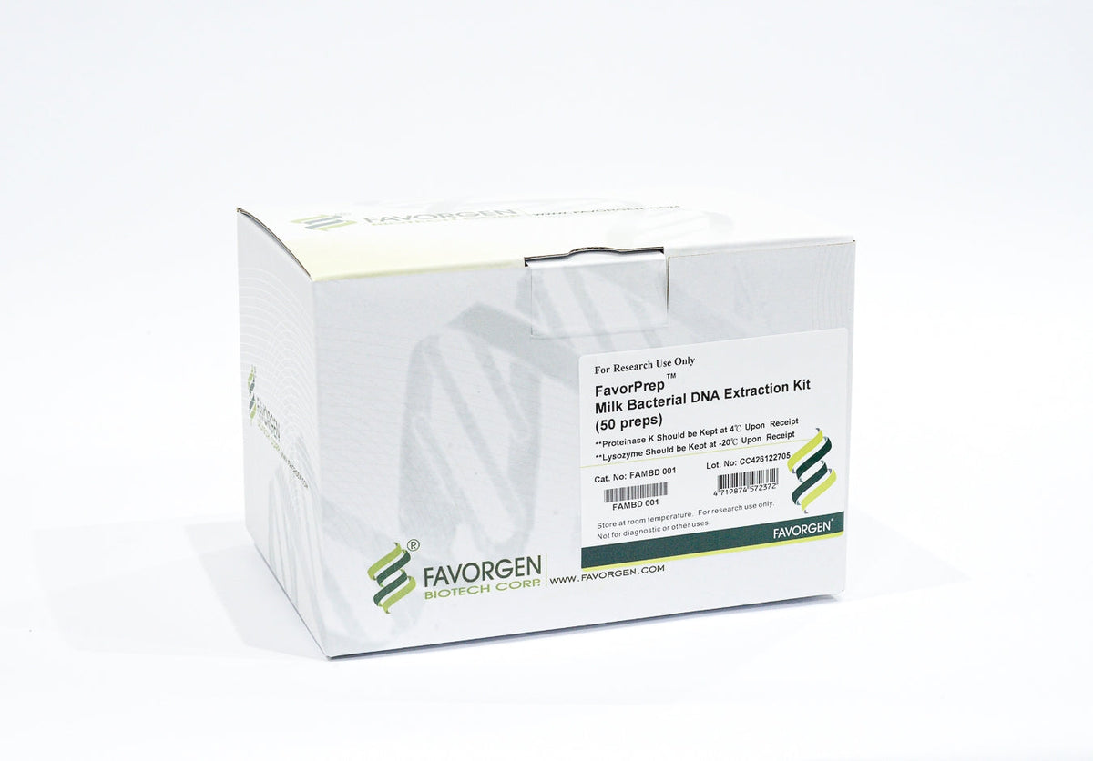 FavorPrep™ Milk Bacterial DNA Extraction Mini Kit