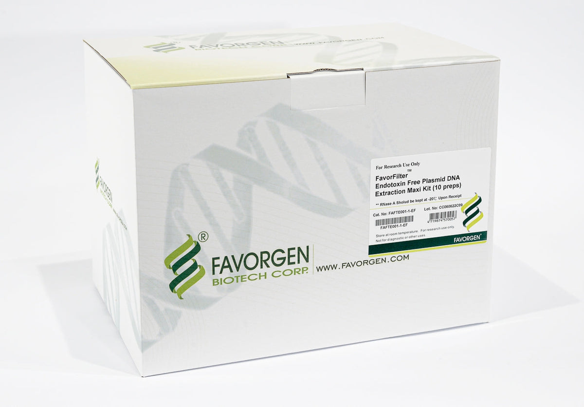 FavorFilter™ Endotoxin-Free Plasmid Extraction Maxi Kit
