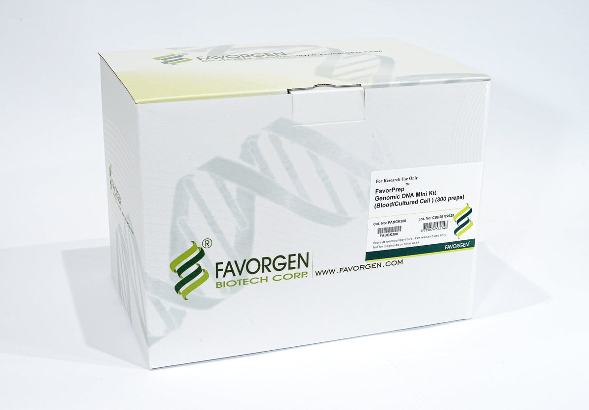 FavorPrep™ Blood/Cultured Cells Genomic DNA Extraction Mini Kit
