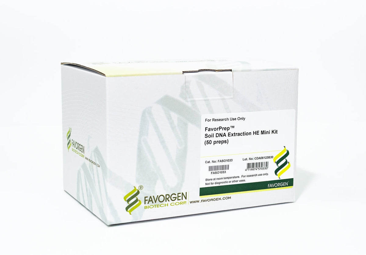 FavorPrep™ Soil DNA Extraction HE Mini Kit