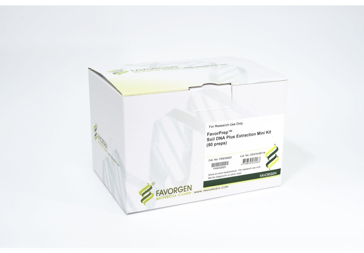 FavorPrep™ Soil DNA Plus Extraction Mini Kit