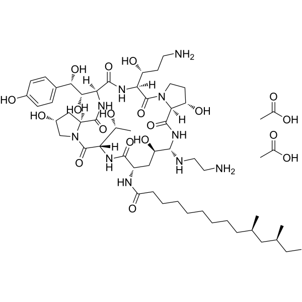 Caspofungin acetate