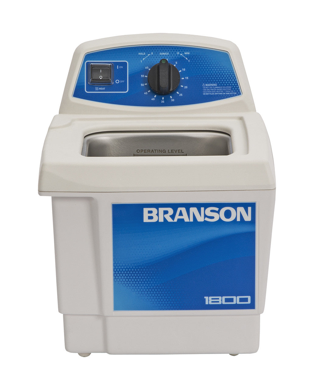 Bransonic M1800H-E Heated Mechanical Ultrasonic Bath - Image 2