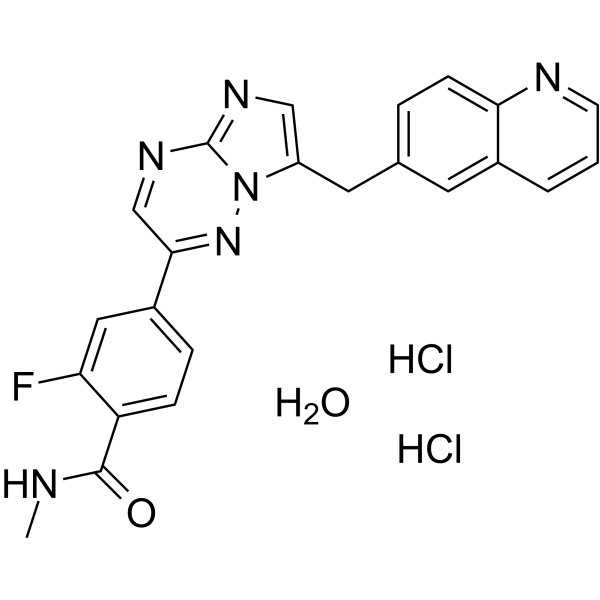 Capmatinib dihydrochloride hydrate
