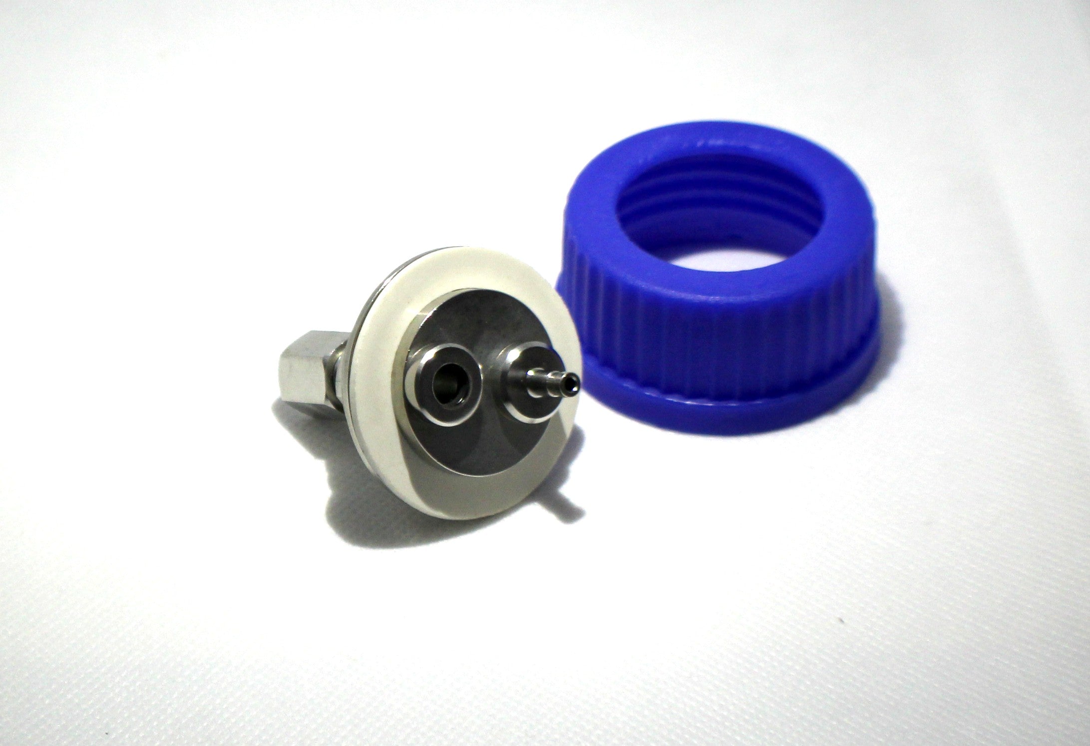 45mm Comp/HOSE BARB Cap Assy 4-45 Bioreactor Flask