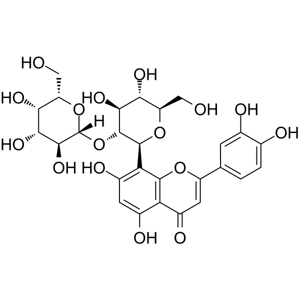 2-O-beta-L-galactopyranosylorientin