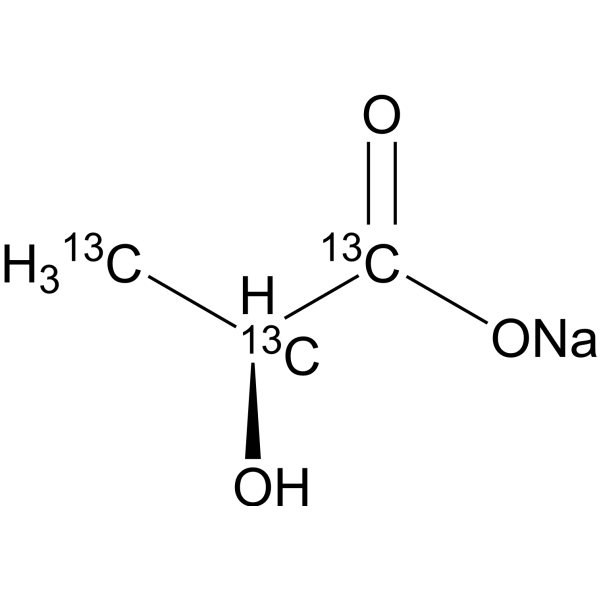 Sodium L-lactate-<sup>13</sup>C<sub>3</sub> solution
