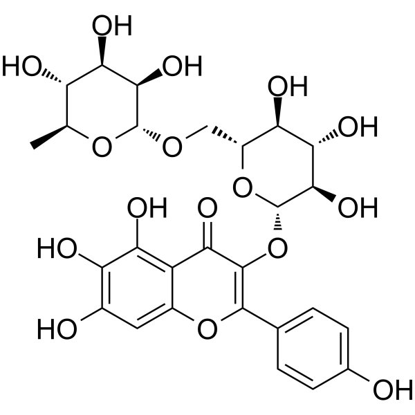 6-Hydroxykaempferol 3-β-rutinoside
