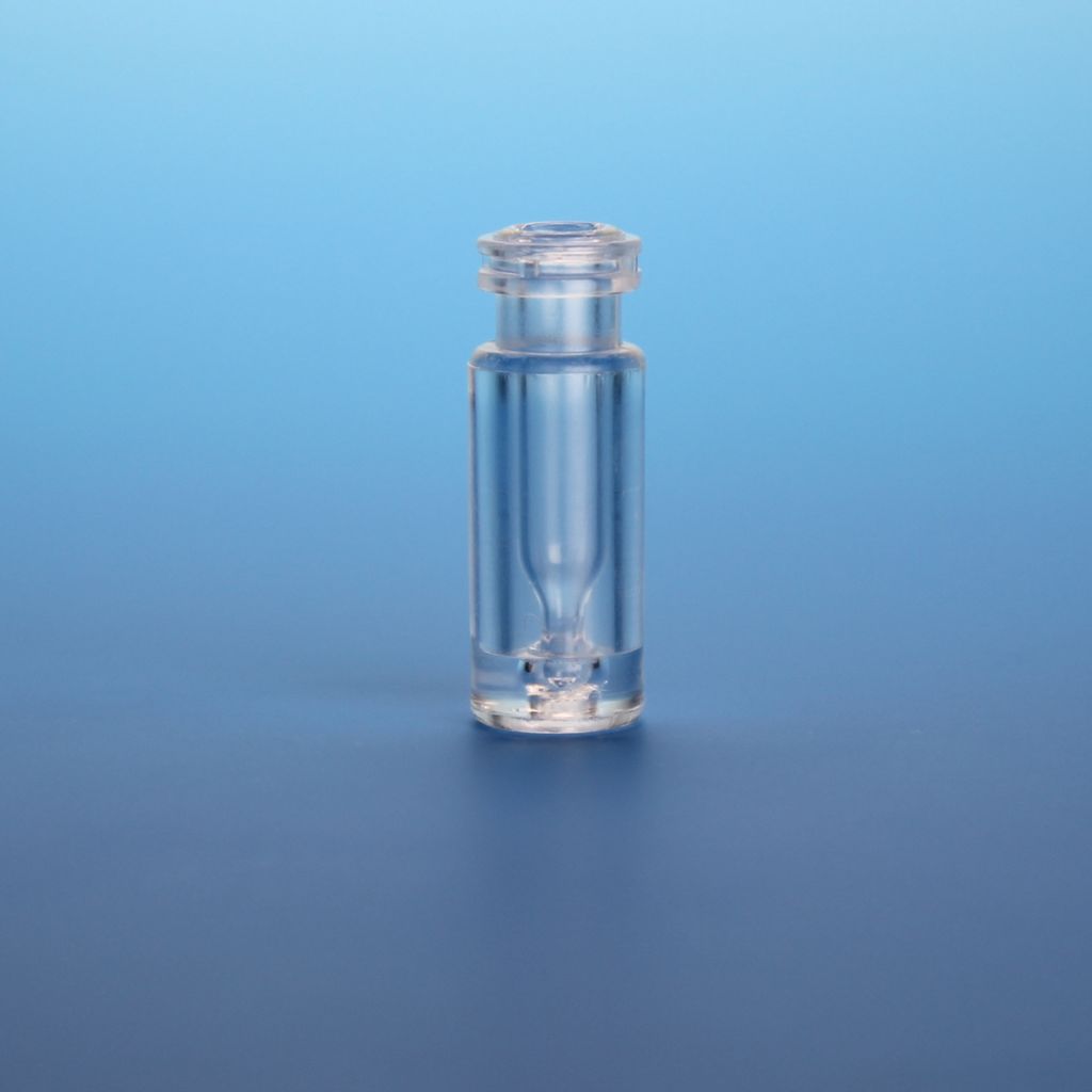 100µL to 300µL Glass/Clear Plastic (Glastic) Limited Volume Vial, 12x32mm, 11mm Crimp/Snap Ring™
