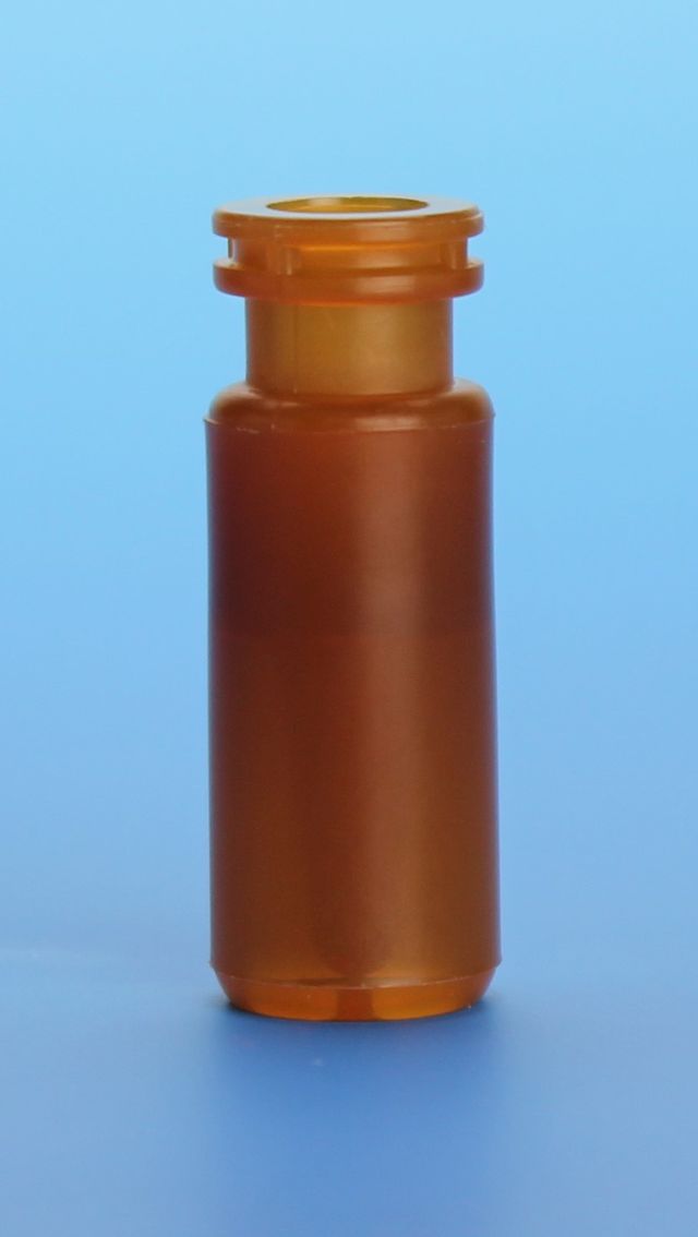 100µL  to 300µL Amber Polypropylene Limited Volume Vial, 12x32mm, 11mm Crimp/Snap Ring™