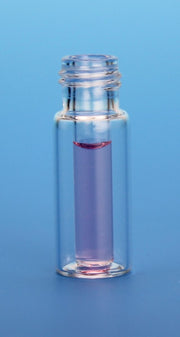 350µL Clear R.A.M.™ Interlocked™ Vial/Flat Bottom Insert, 12x32mm, 9mm Thread