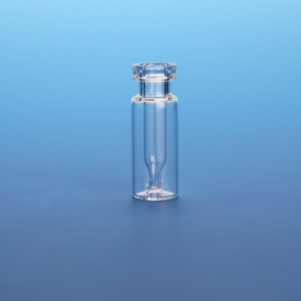 300µL Clear Interlocked™ Vial/Insert Snap Seal™, 12x32mm, 11mm Crimp [Patented]
