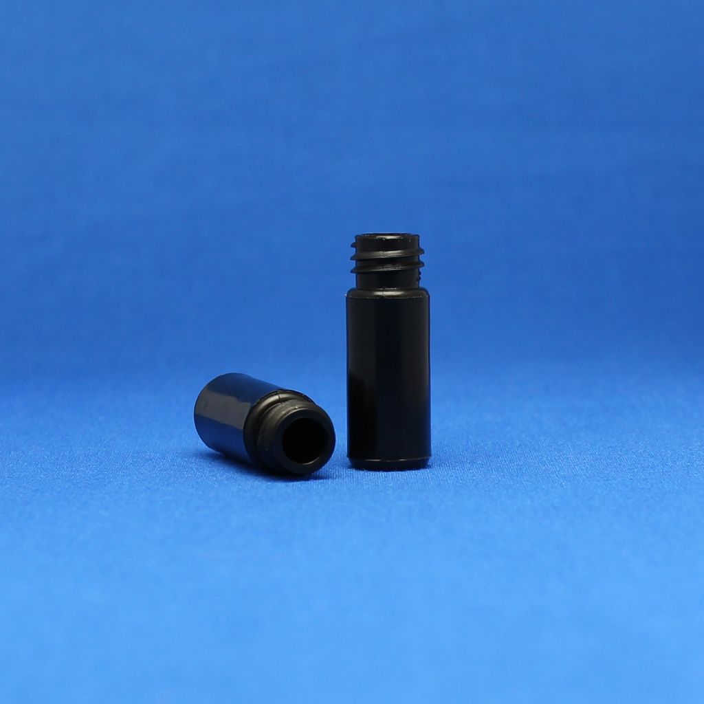 500µL Black Polypropylene Limited Volume Vial, 12x32mm, 10-425mm Thread