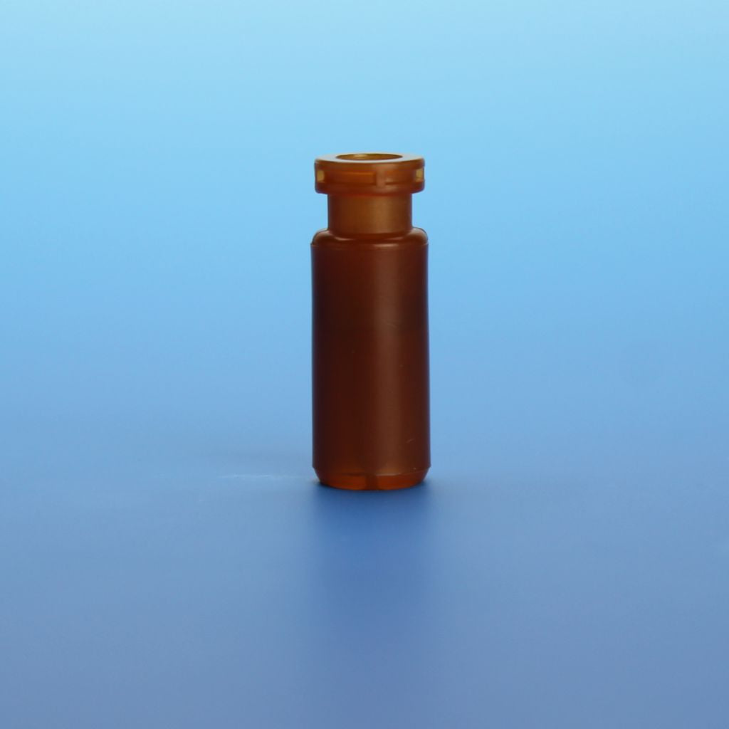 500µL Amber Polypropylene Limited Volume Vial, 12x32mm, 11mm Crimp/Snap Ring™