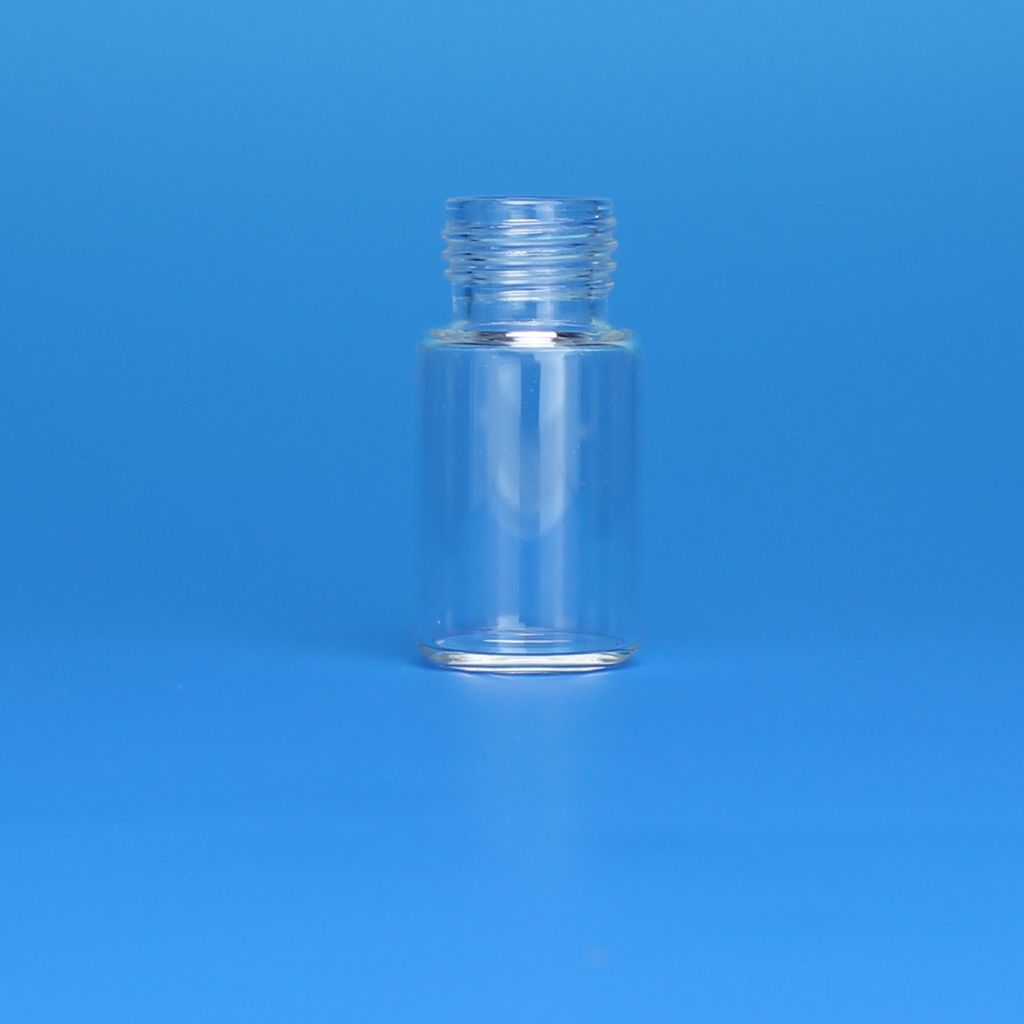 10mL Clear Beveled Bottom Headspace Vial, 23x46mm, 18mm Thread