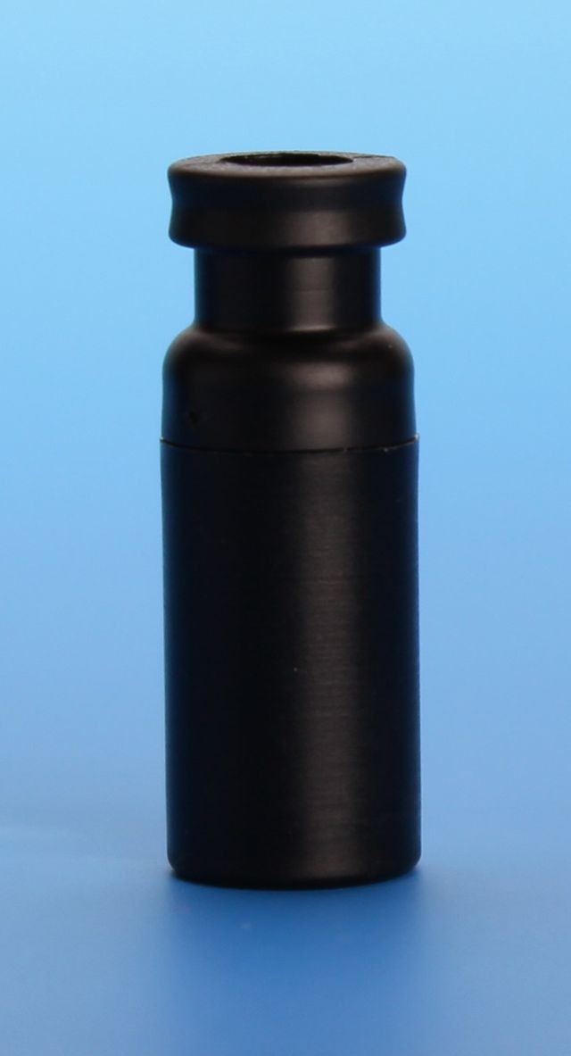 1.5mL Black Polypropylene Snap Seal™ Vial, 12x32mm, 11mm Crimp [Patented]