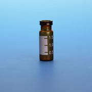 2.0mL Amber Snap Seal™ Vial, 12x32mm, with White Graduated Spot, 11mm Crimp [Patented]