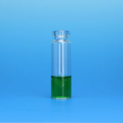 20mL Clear Headspace Vial, 23x75mm, Flat Bottom, 20mm Flat Top Crimp