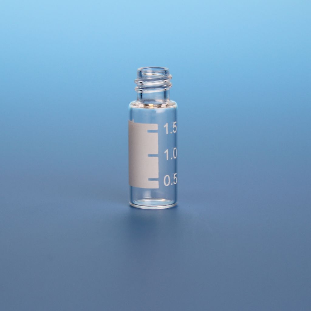 2.0mL Clear Vial, 12x32mm, with White Graduated Spot, 8-425mm Thread