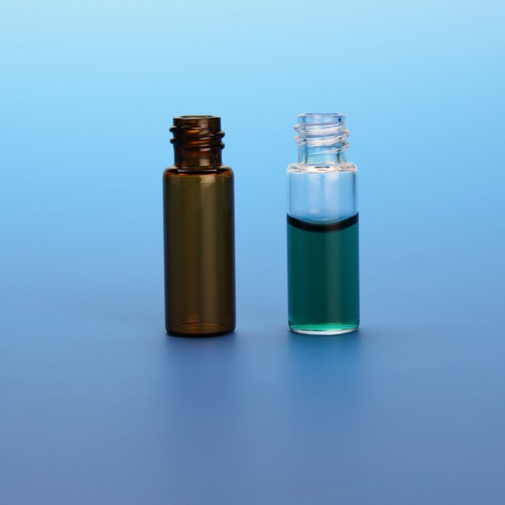 2.0mL Amber Vial, 12x35mm, with White Graduated Spot, 8-425mm Thread