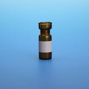 20mL Amber Flat Bottom Headspace Vial, 23x75mm, 18mm Thread