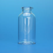 27mL Clear Headspace Vial, 30x60mm (for Shimadzu), Flat Bottom, 20mm Beveled Crimp Top