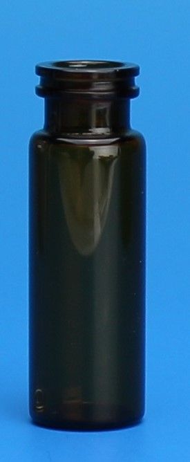 4.0mL Amber Vial, 15x45mm, 13mm Crimp/Snap Ring™