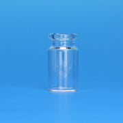 6mL Clear Headspace Vial, 22x38mm (for Perkin-Elmer), Flat Bottom, 20mm Beveled Crimp Top