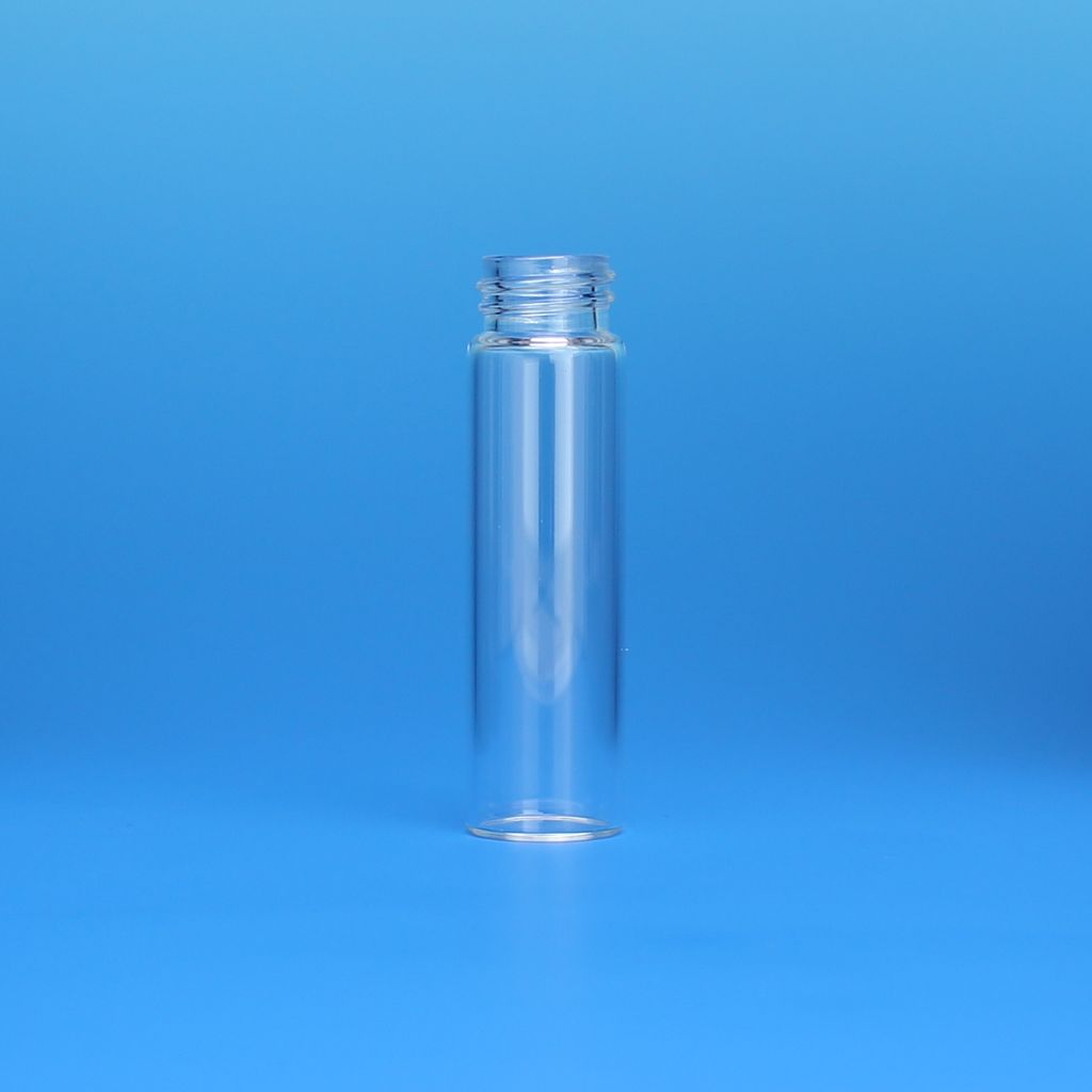 2 Dram, (8mL), 17x60mm Clear Vial, 15-425mm Thread