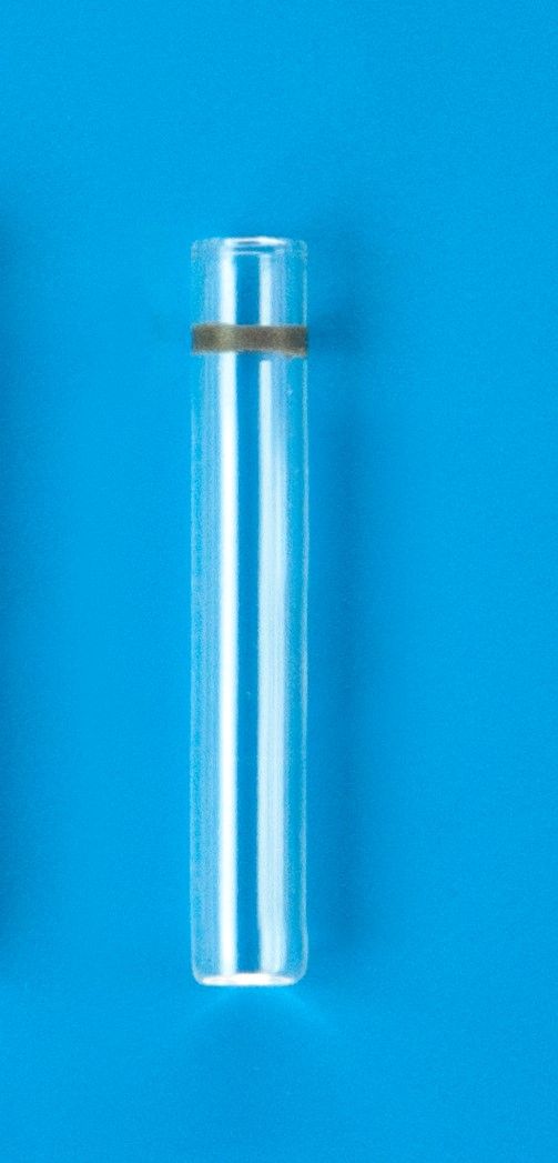 250µL Glass Flat Bottom Insert w/ID Ring, 5x31mm