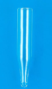 250µL Glass Big Mouth Conical Limited Volume Insert, 6x31mm, Pulled Point Interior, No Spring